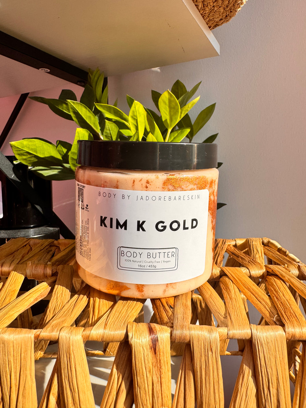 Kim K Gold Whipped Body Butter